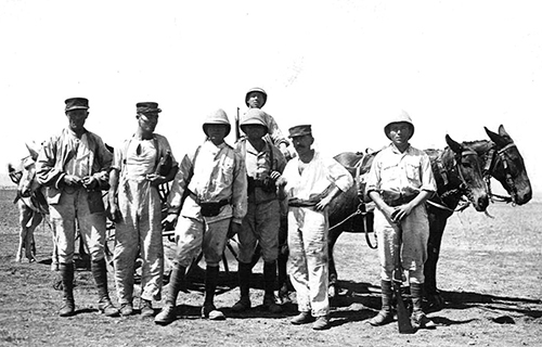 French Legionnaires in northeastern Syria circa 1930. (Courtesy of French Legion Info.)